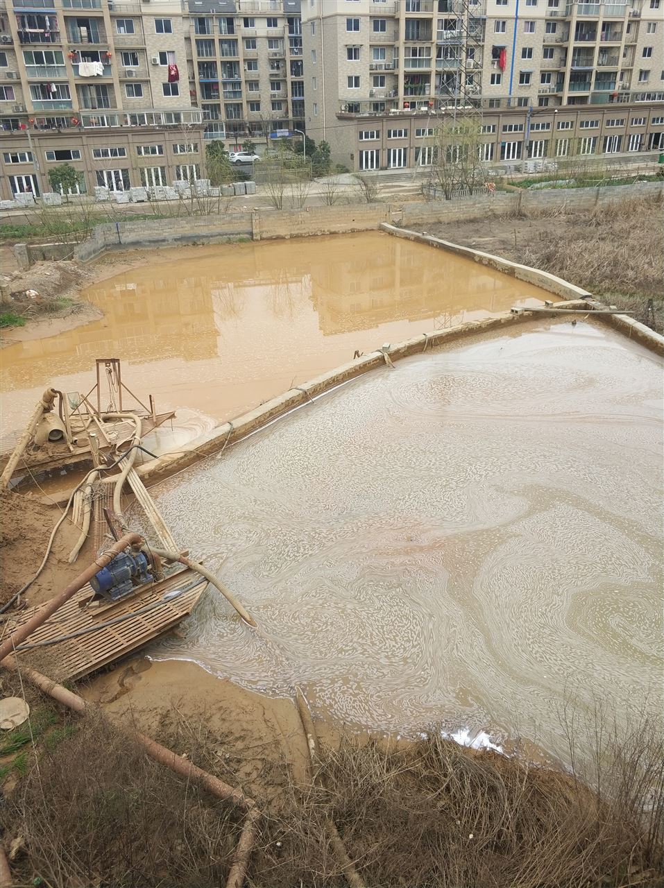 绥德沉淀池淤泥清理-厂区废水池淤泥清淤